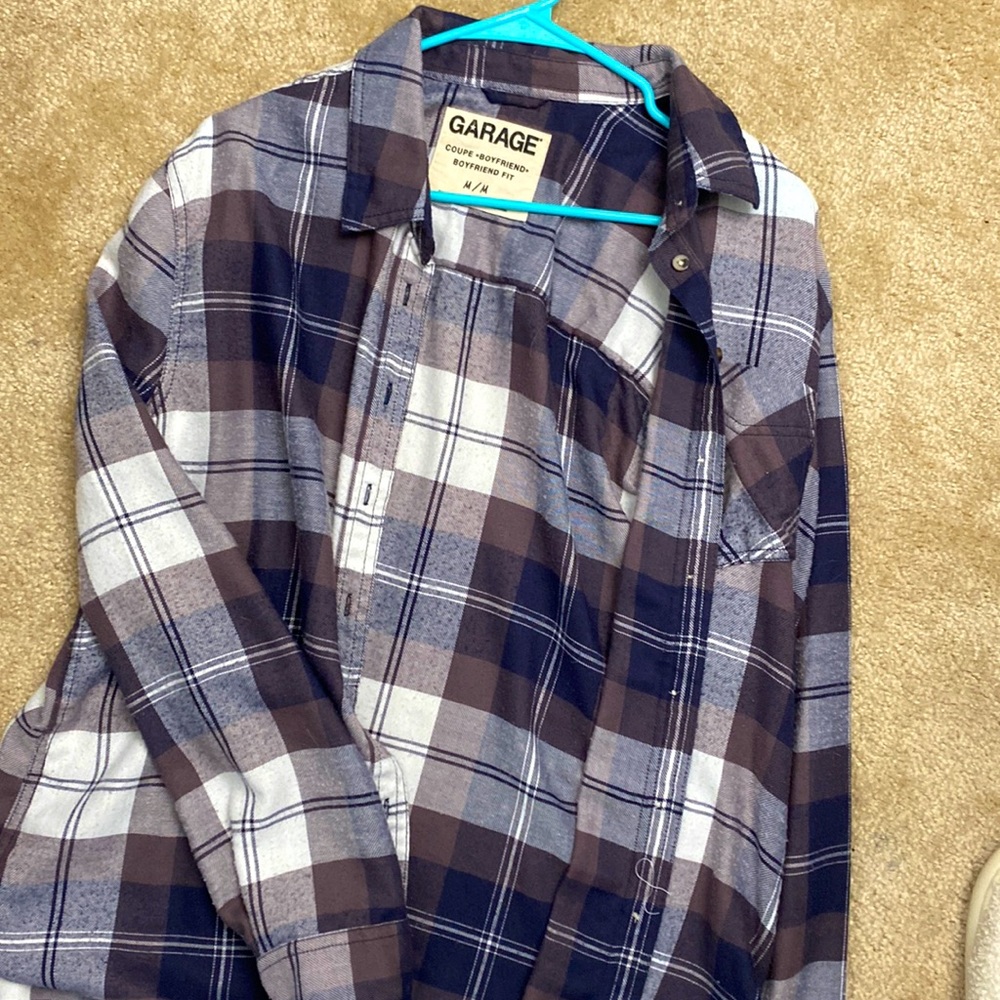 Garage Boyfriend Fit Flannel